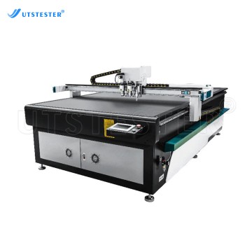 Textile Laboratory Equipment Vibration Knife Cu...